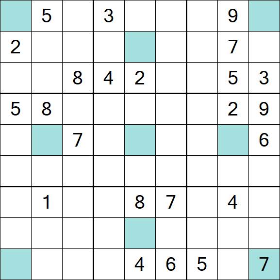 Girandola Sudoku - Difficile