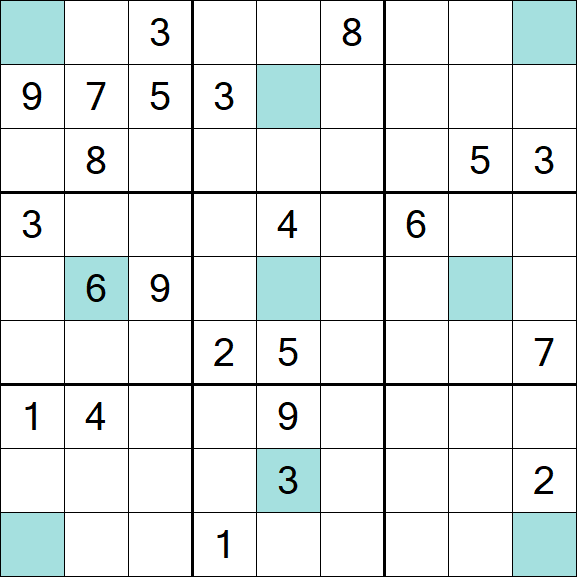 Girandola Sudoku - Difficile