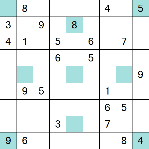 Girandola Sudoku - Difficile