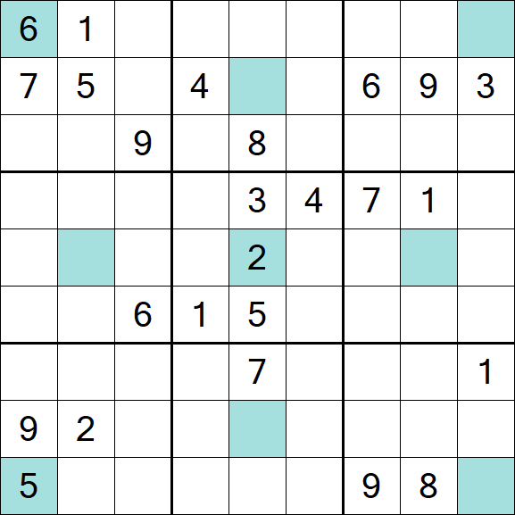 Girandola Sudoku - Difficile