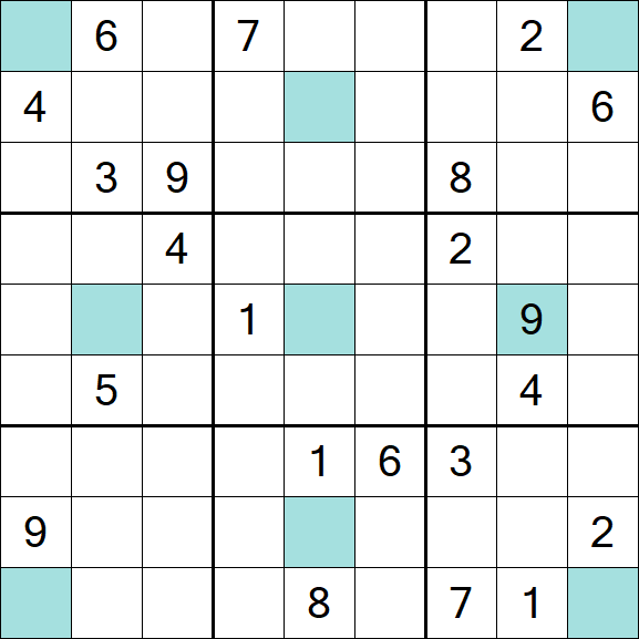 Girandola Sudoku - Difícil