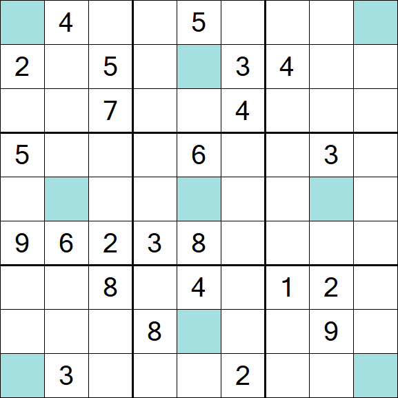 Girandola Sudoku - Difícil