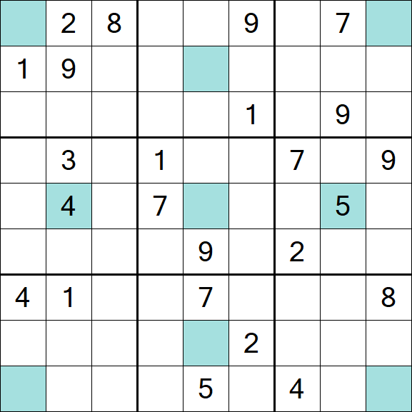 Girandola Sudoku - Difícil