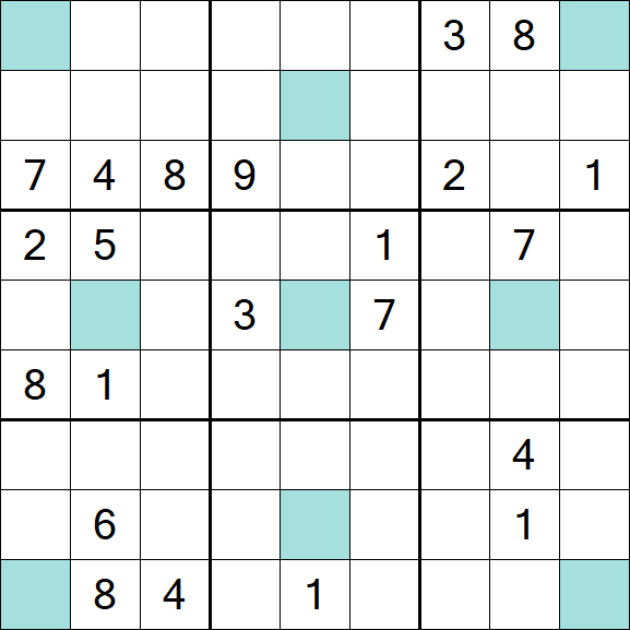 Girandola Sudoku - Difícil