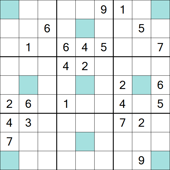 Girandola Sudoku - Difícil
