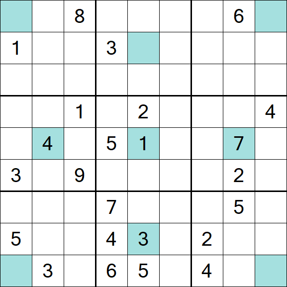 Girandola Sudoku - Difícil