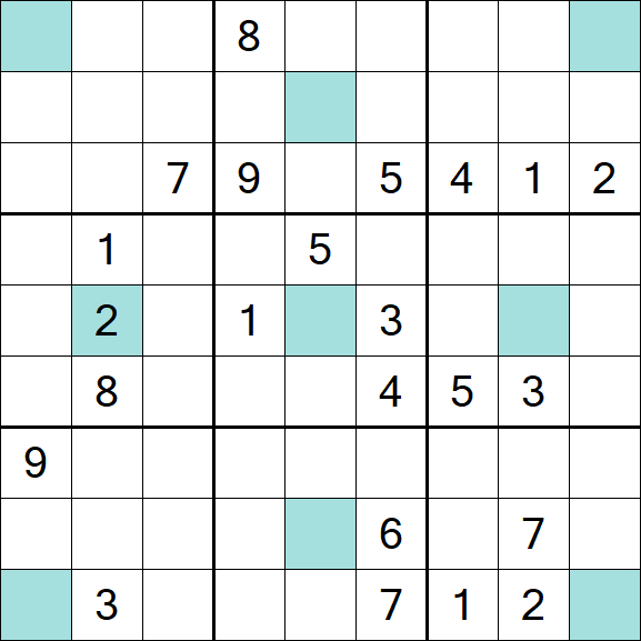 Girandola Sudoku - Difícil