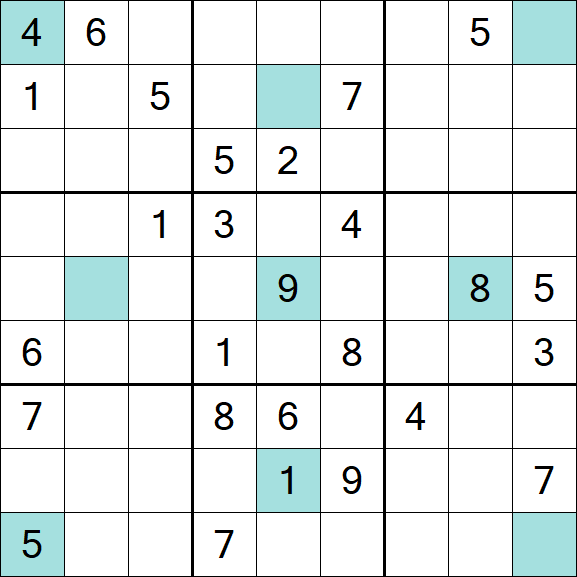 Girandola Sudoku - Difícil