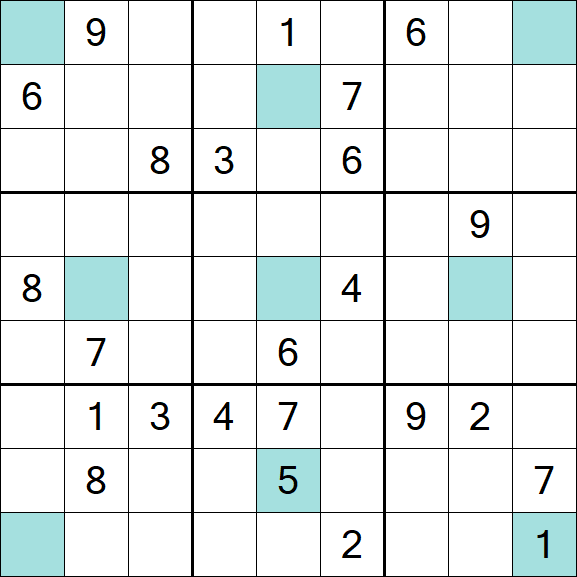 Girandola Sudoku - Difícil