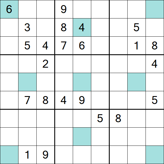Girandola Sudoku - Difícil