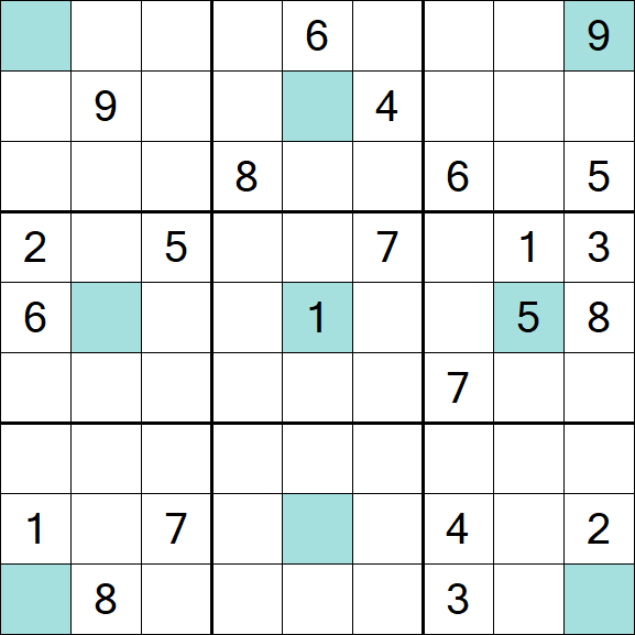 Girandola Sudoku - Difícil