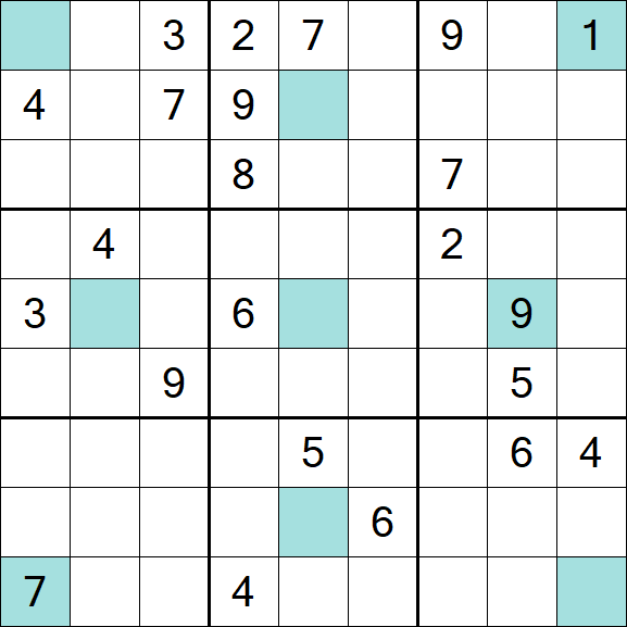 Girandola Sudoku - Difícil