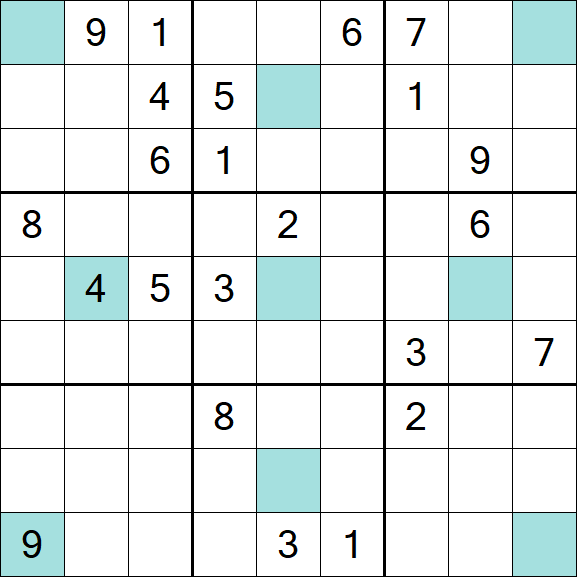 Girandola Sudoku - Difícil