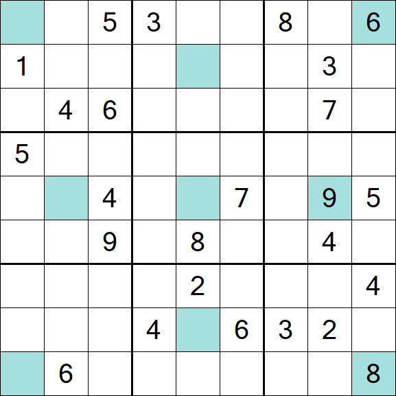 Girandola Sudoku - Difícil
