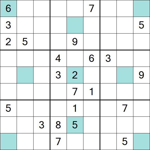 Girandola Sudoku - Difícil