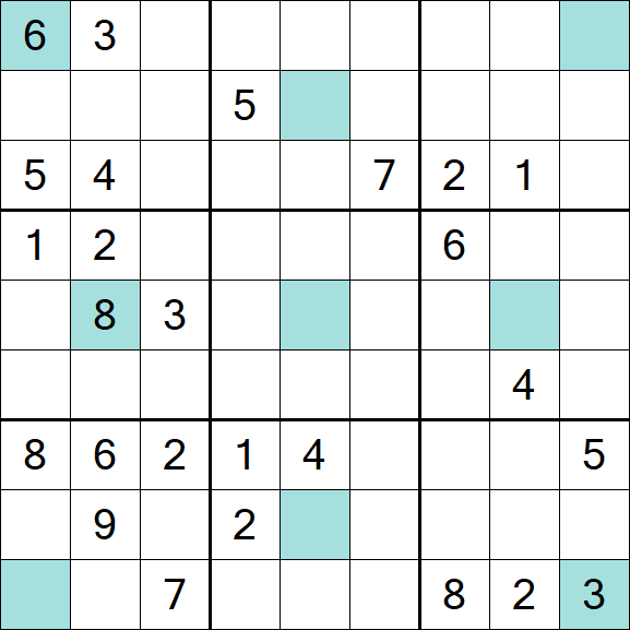 Girandola Sudoku - Difícil