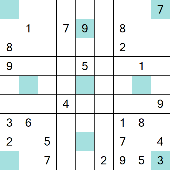 Girandola Sudoku - Difícil