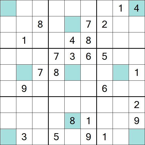 Girandola Sudoku - Difícil