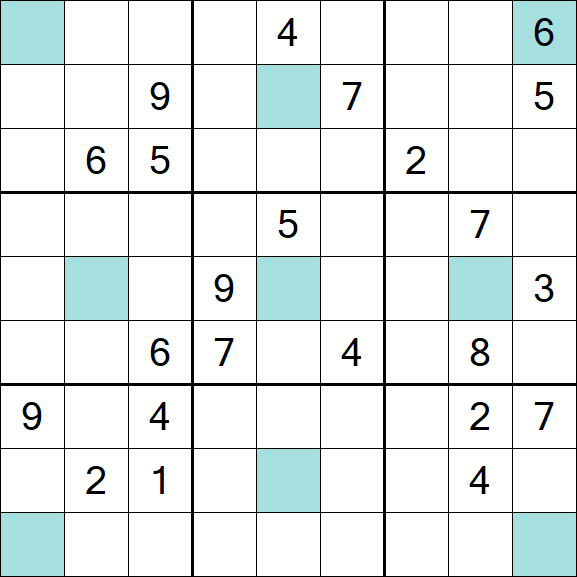 Girandola Sudoku - Difícil