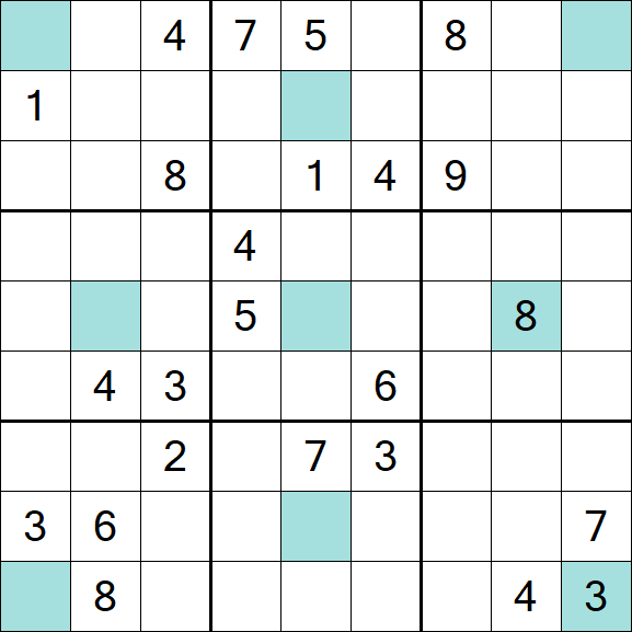 Girandola Sudoku - Difícil