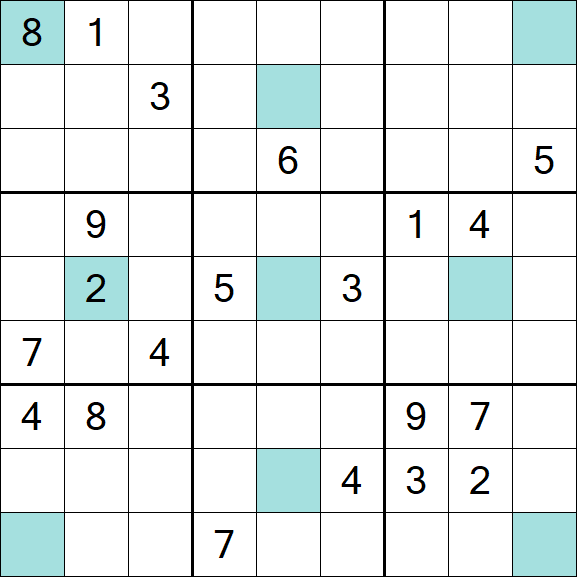 Girandola Sudoku - Difícil