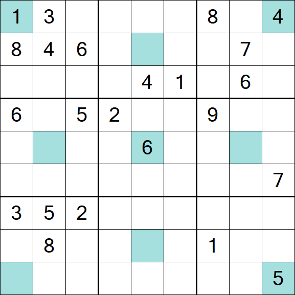 Girandola Sudoku - Difícil