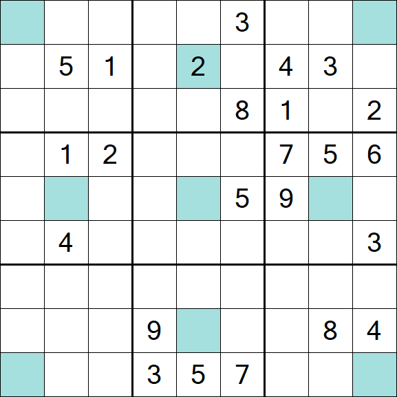 Girandola Sudoku - Difícil