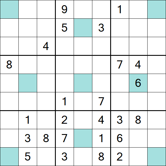 Girandola Sudoku - Difícil