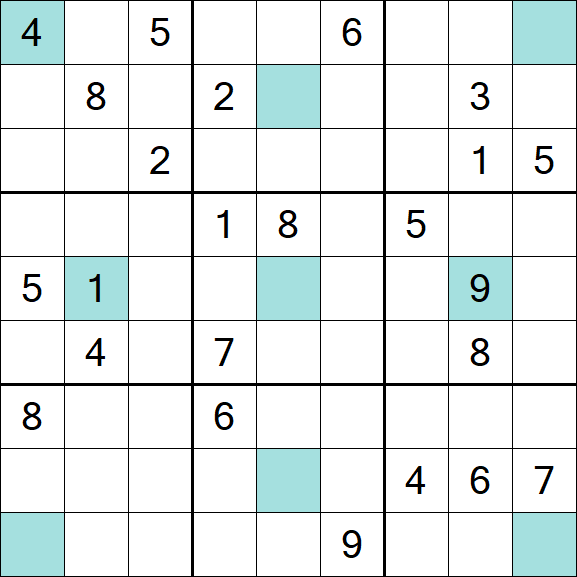 Girandola Sudoku - Difícil