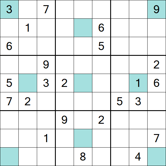 Girandola Sudoku - Difícil