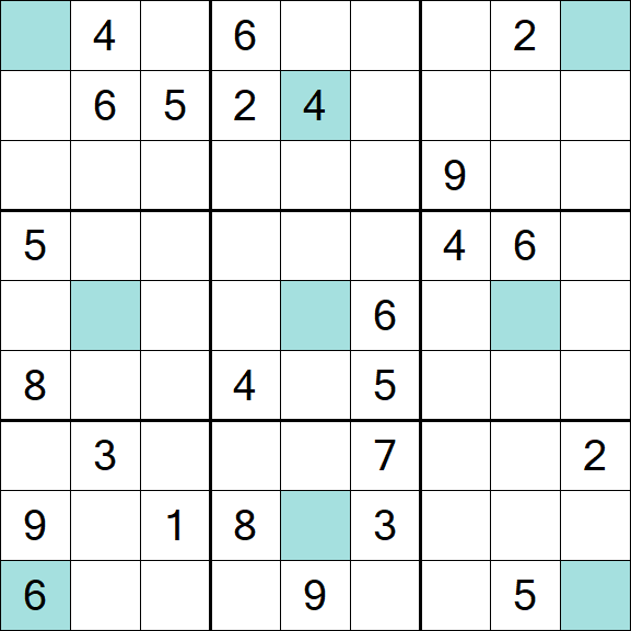 Girandola Sudoku - Difícil