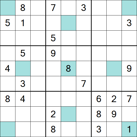 Girandola Sudoku - Difícil