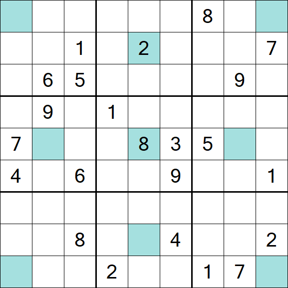 Girandola Sudoku - Difícil
