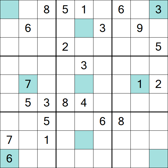 Girandola Sudoku - Difícil