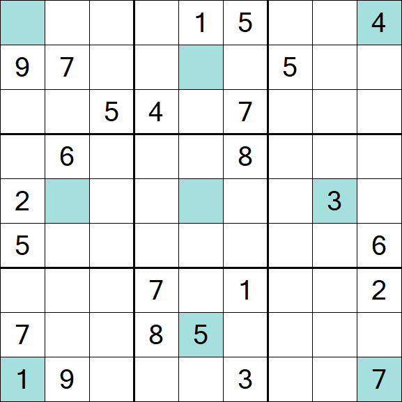 Girandola Sudoku - Difícil