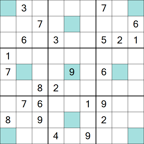 Girandola Sudoku - Difícil