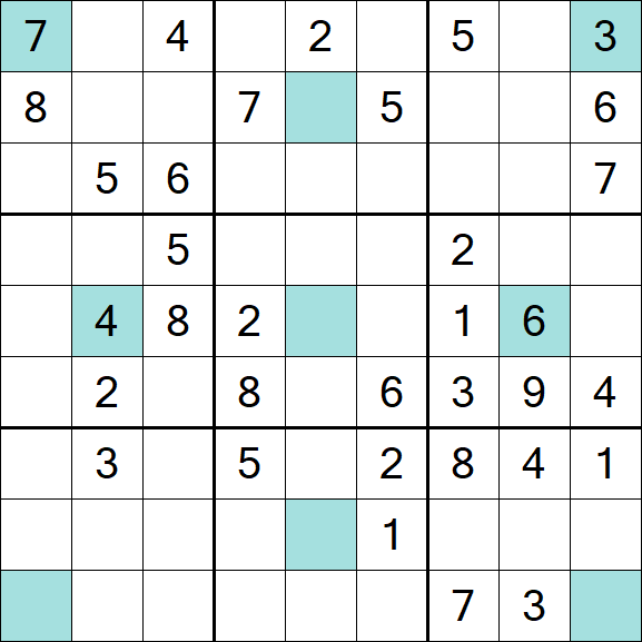 Girandola Sudoku - Medium