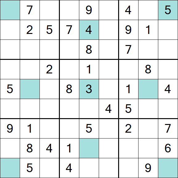 Girandola Sudoku - Médio