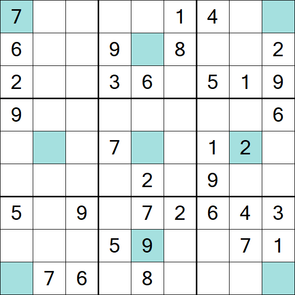 Girandola Sudoku - Medium