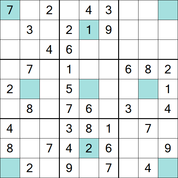 Girandola Sudoku - Medium