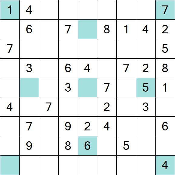 Girandola Sudoku - Medium