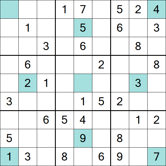 Girandola Sudoku - Medium