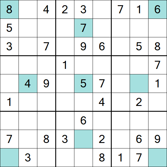 Girandola Sudoku - Medium