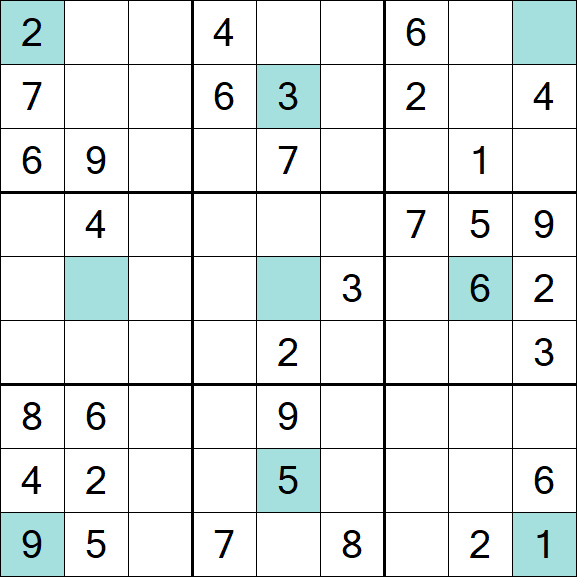Girandola Sudoku - Medium