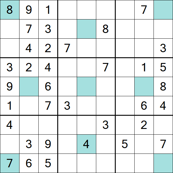 Girandola Sudoku - Medio