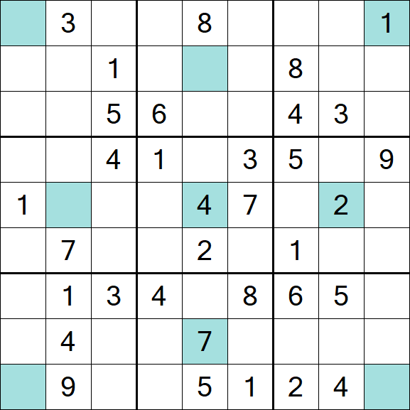Girandola Sudoku - Medio