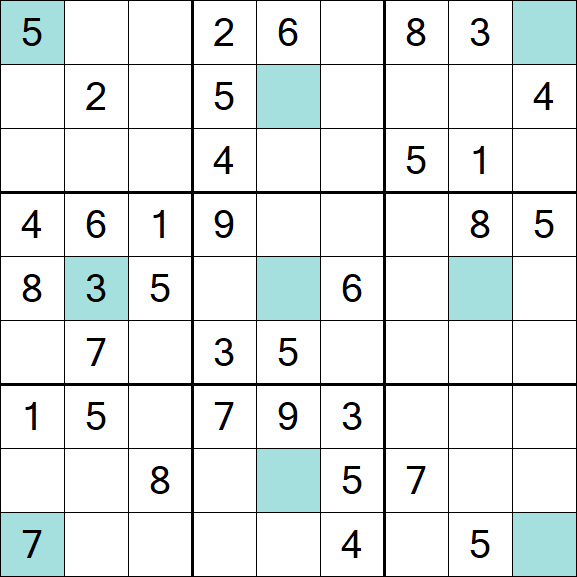 Girandola Sudoku - Medio
