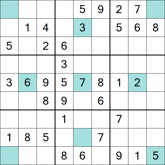 Girandola Sudoku - Medio