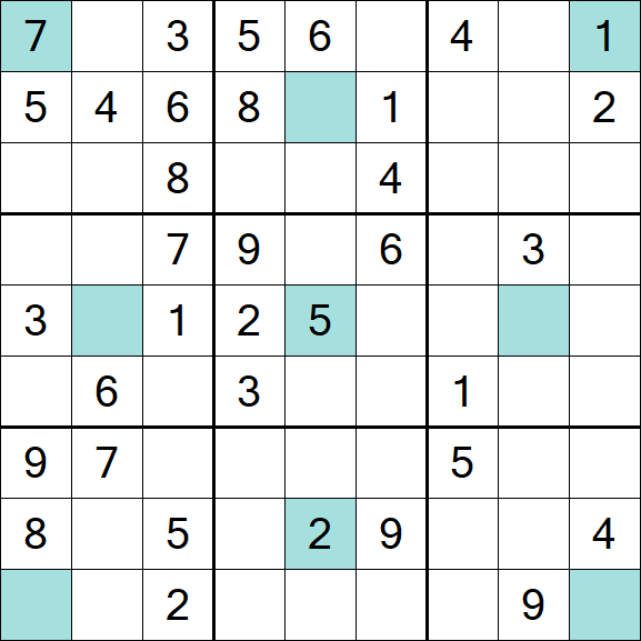 Girandola Sudoku - Medio