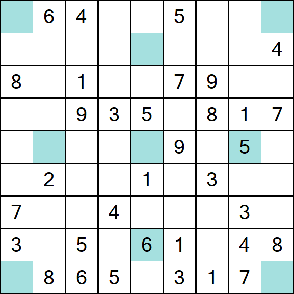 Girandola Sudoku - Moyen